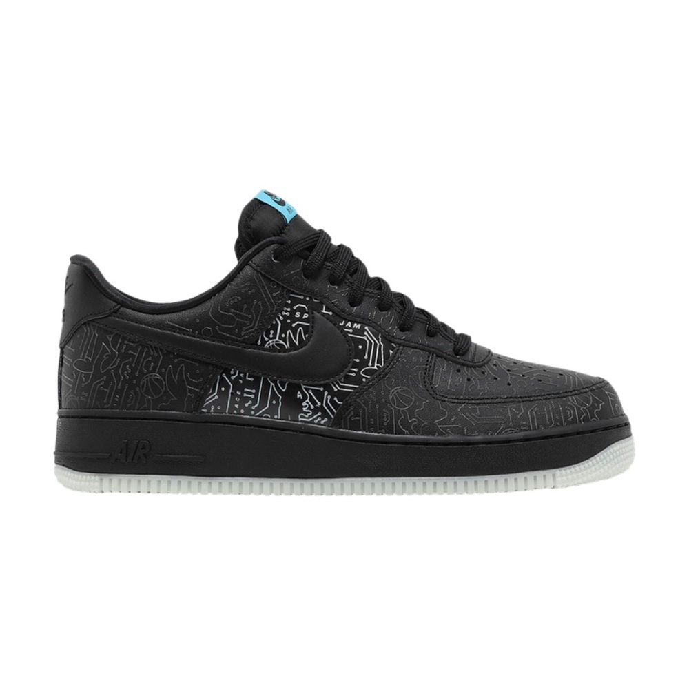(SOLD) Nike Air Force 1 (DH5354 001) Space Jam Black, NEW